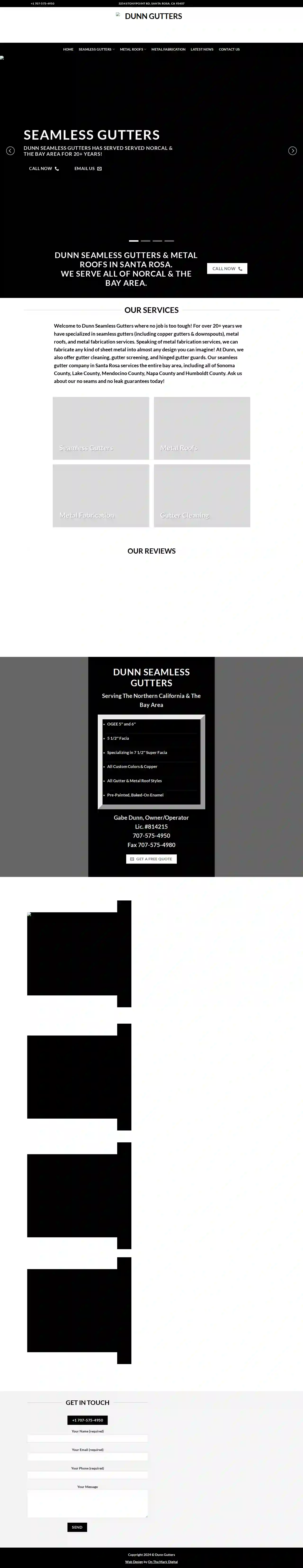 Dunn Seamless Gutters