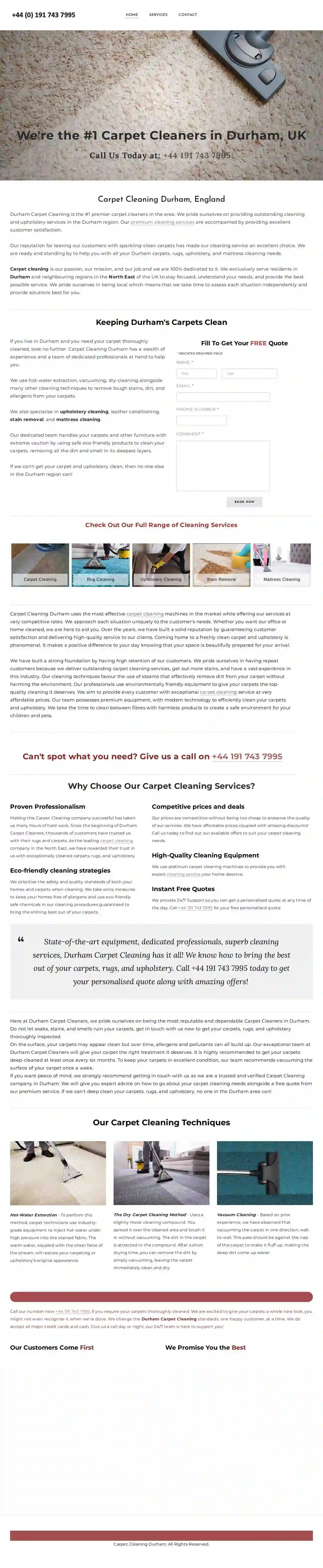 Carpet Cleaning Durham