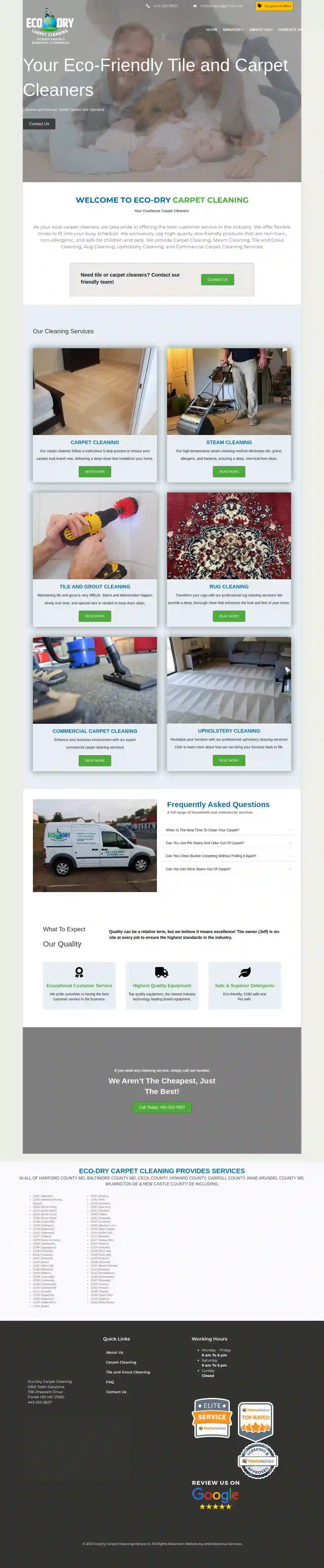 Eco-Dry Carpet Cleaning