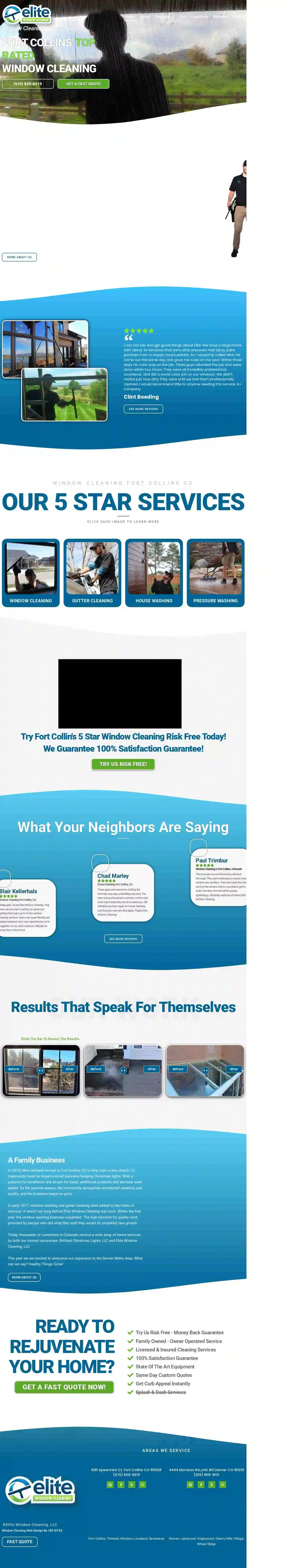 Elite Window Cleaning Denver