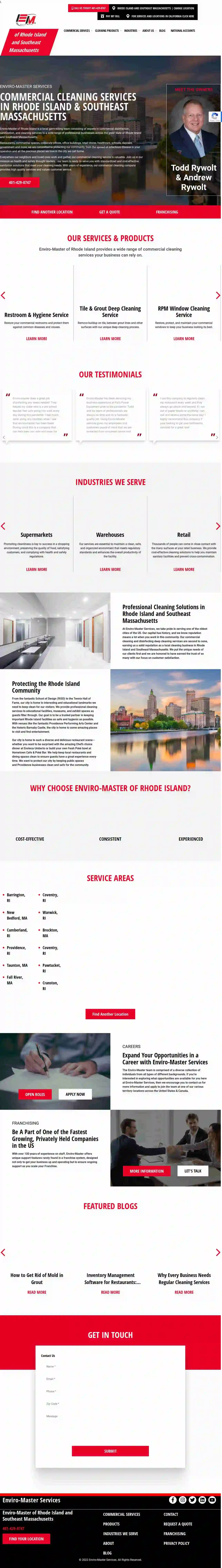 Enviro-Master of Rhode Island and SE Massachusetts