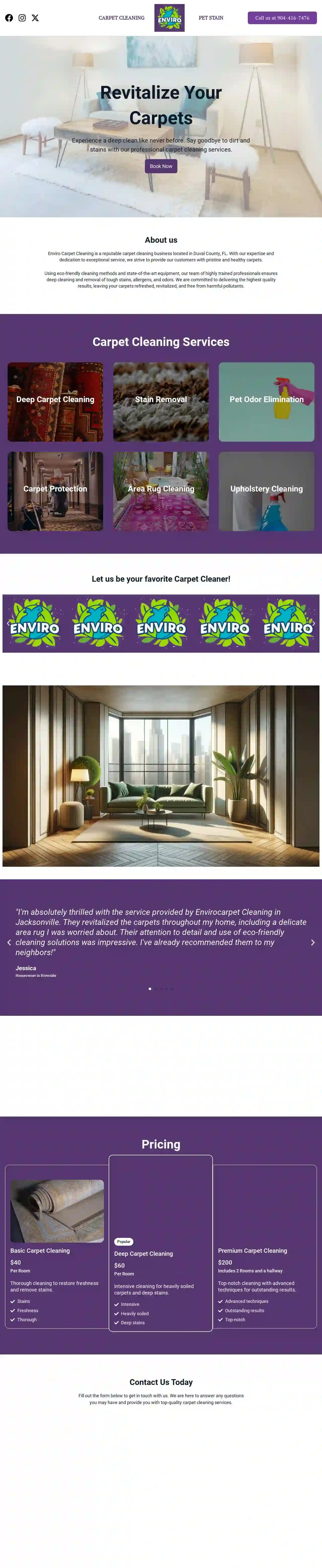 Envirocleen Carpet Cleaning