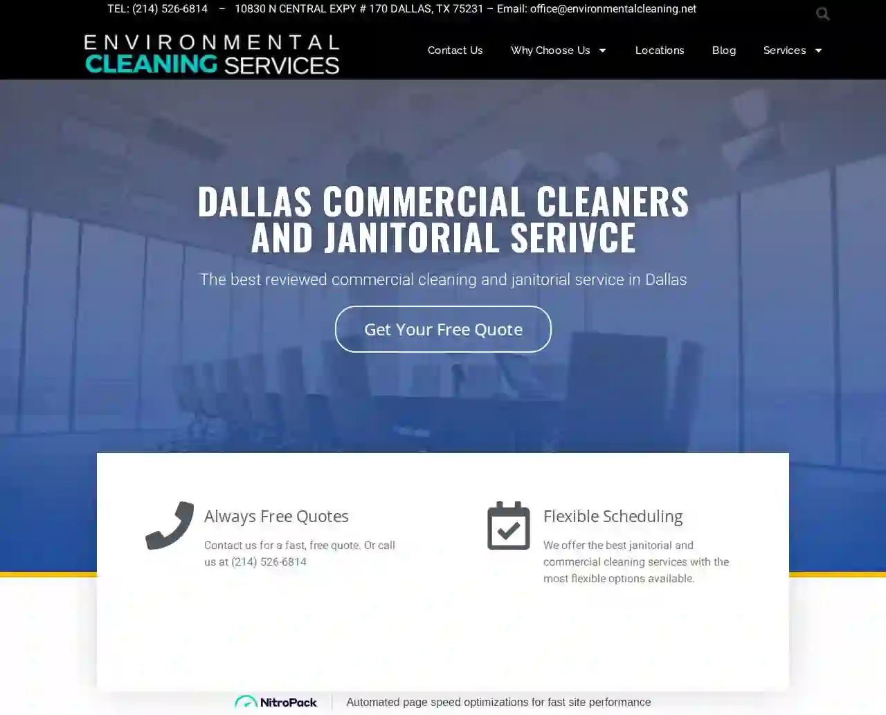 Environmental Cleaning Services