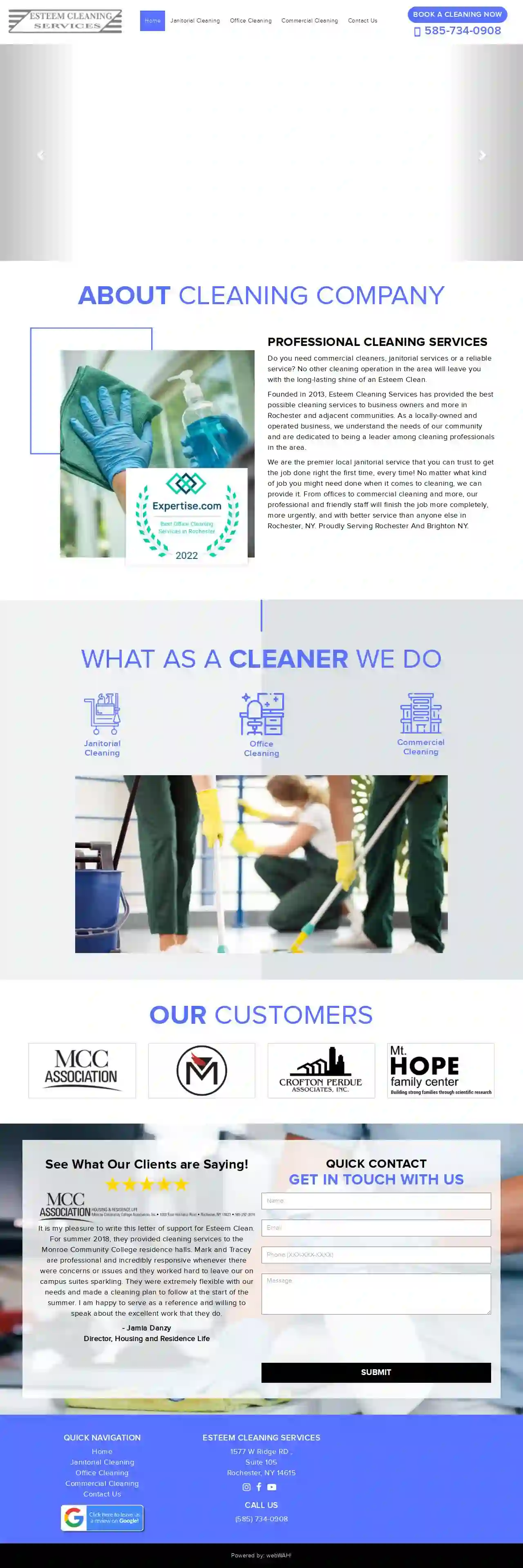 Esteem Cleaning Services - Commercial Cleaning, Janitorial & Office Cleaning