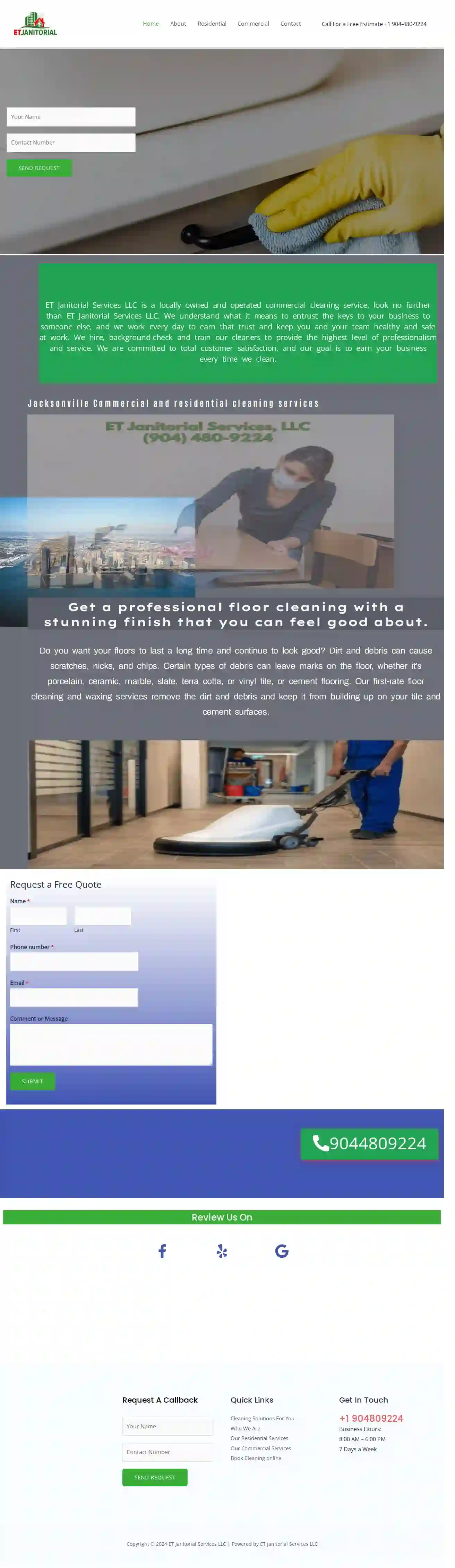 ET Janitorial Services, LLC - Jacksonville.