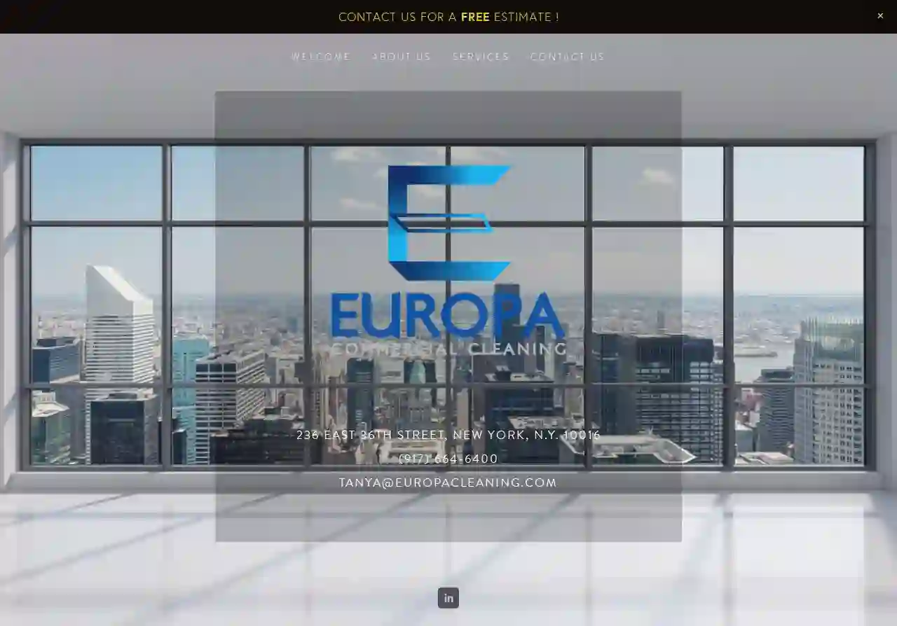 EUROPA COMMERCIAL CLEANING CO.