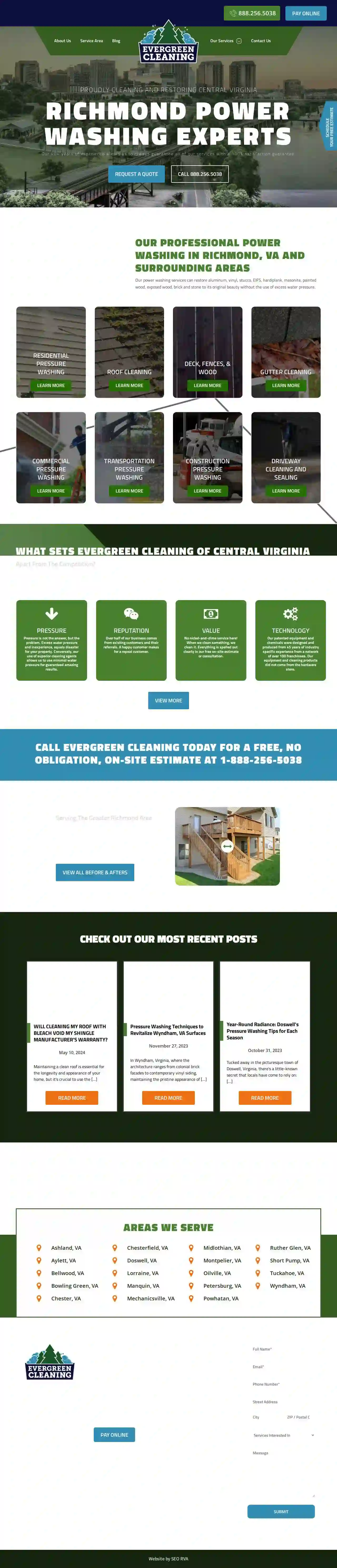 Evergreen Cleaning of Central Virginia