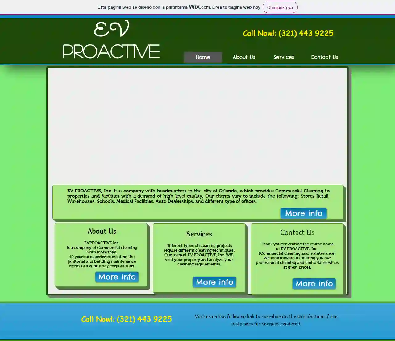 EV Proactive - Commercial Cleaning, Office Cleaning at Orlando