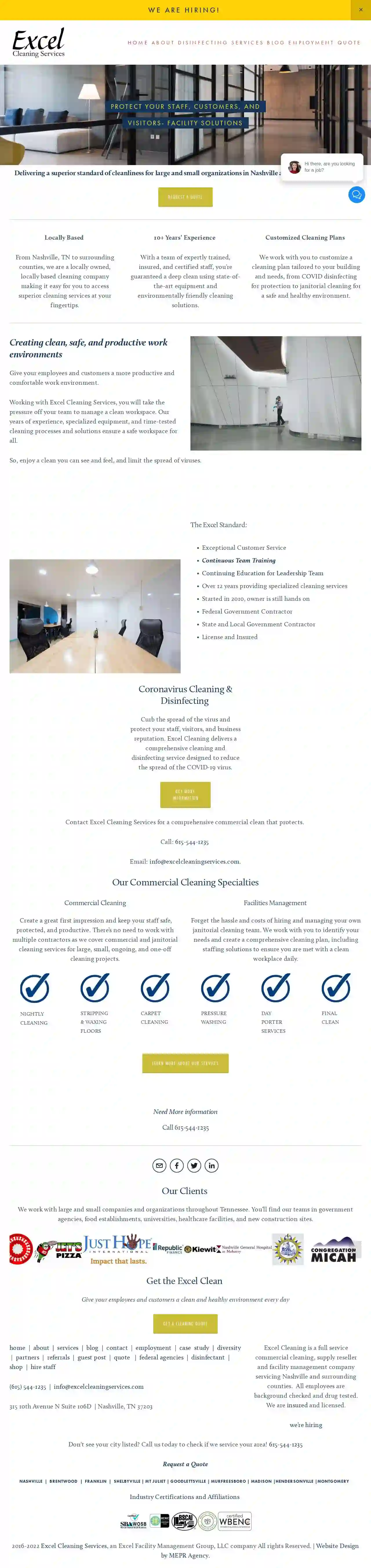 Excel Cleaning Services