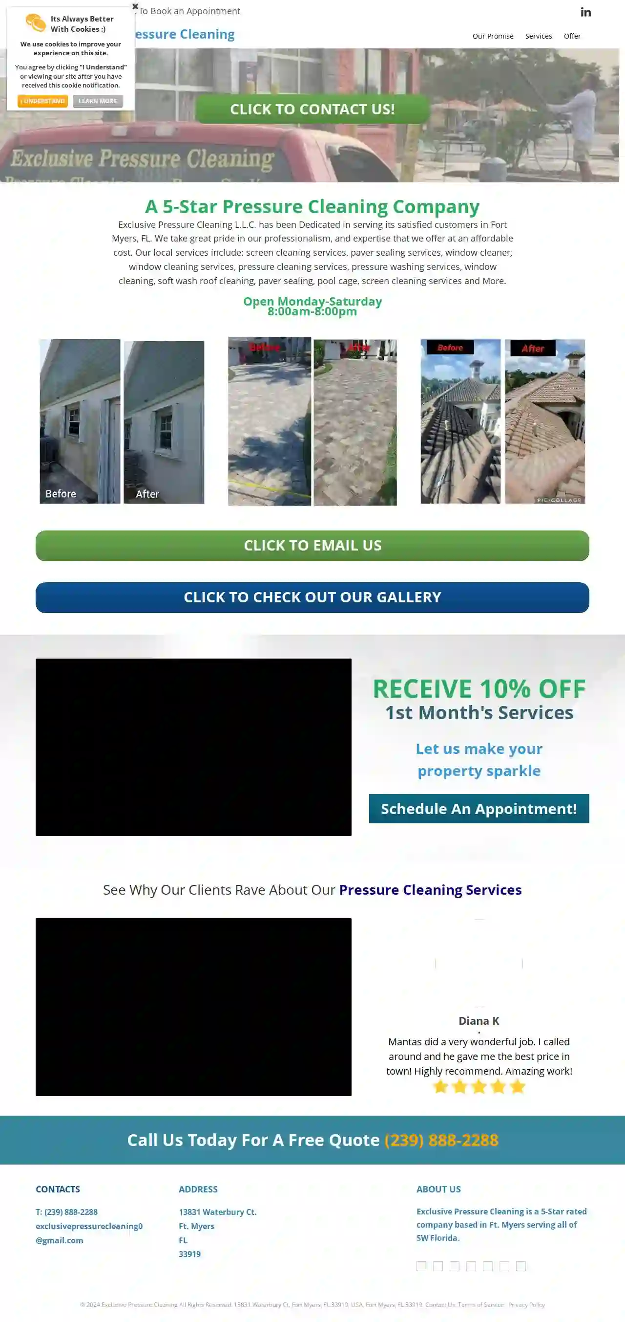 Exclusive Pressure Cleaning