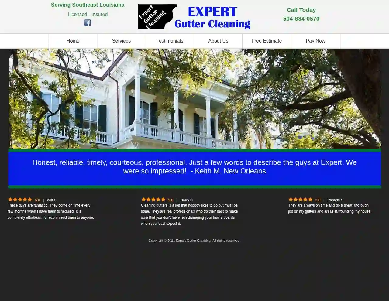 Expert Gutter Cleaning