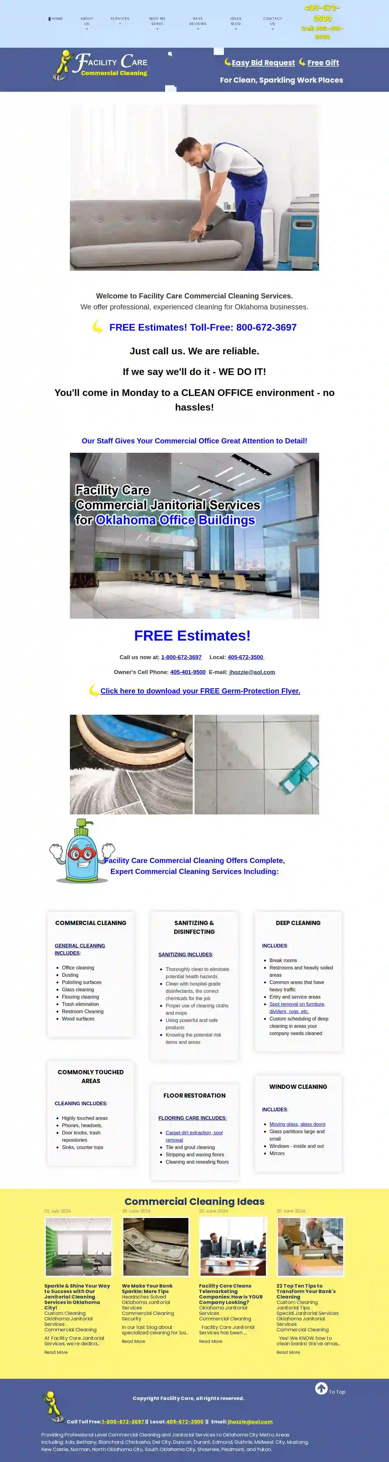 Facility Care Commercial Cleaning OK