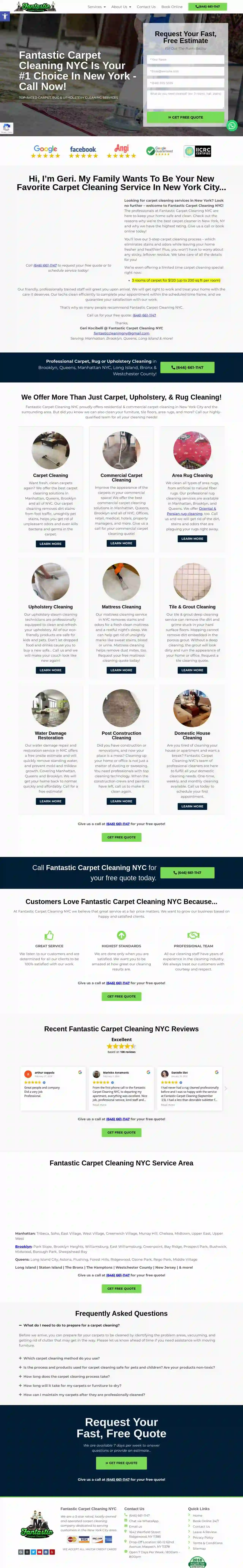 Fantastic Carpet Cleaning NYC