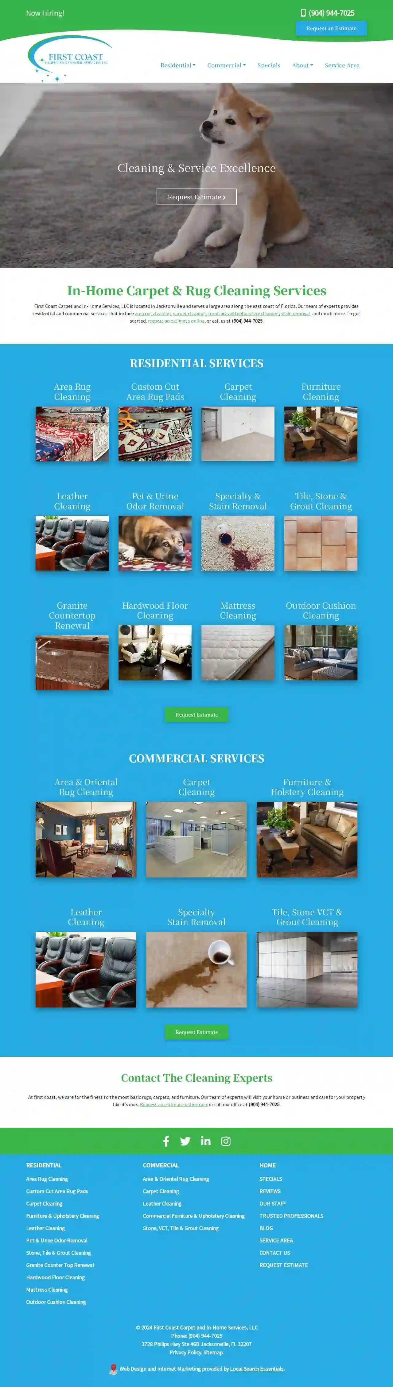 First Coast Carpet and In-Home Services, LLC