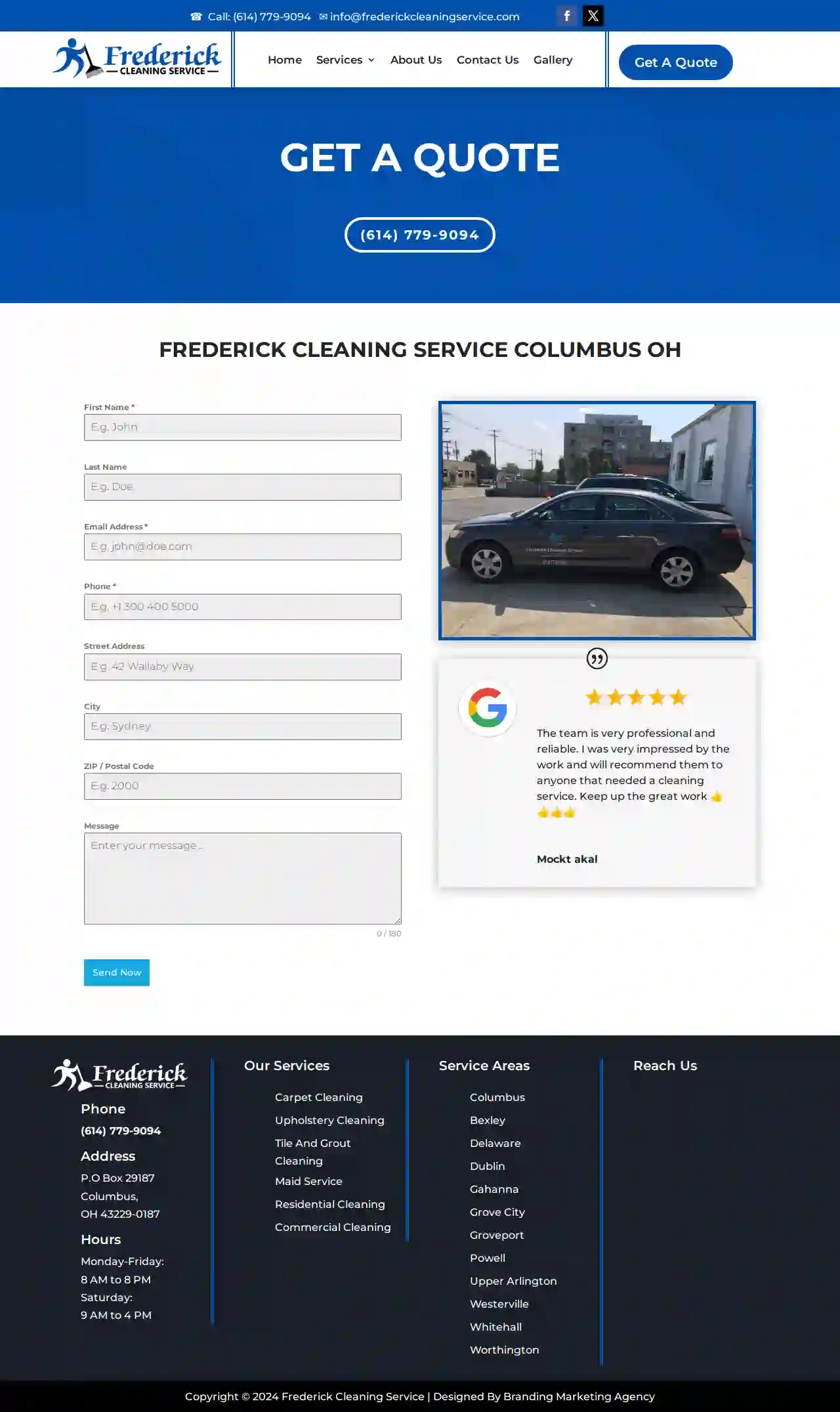 Frederick Cleaning Service