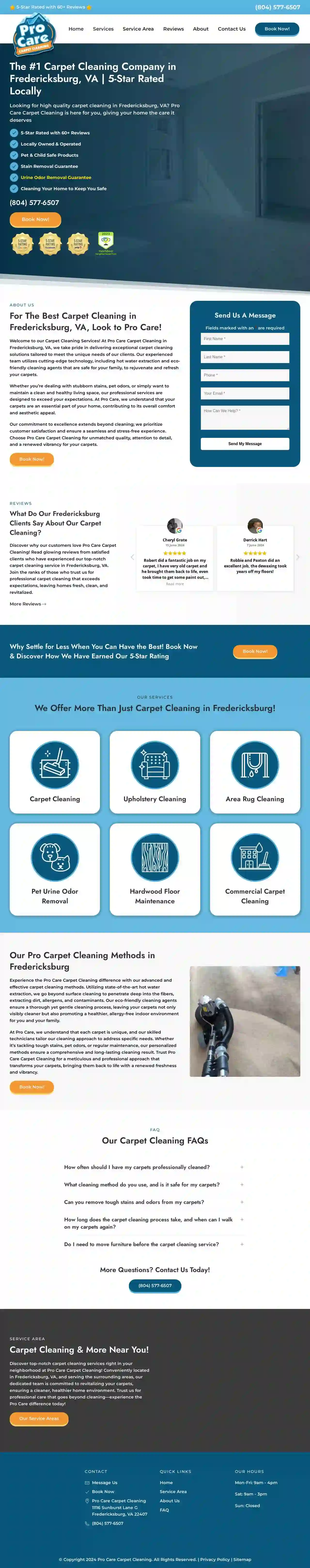 Pro Care Carpet Cleaning