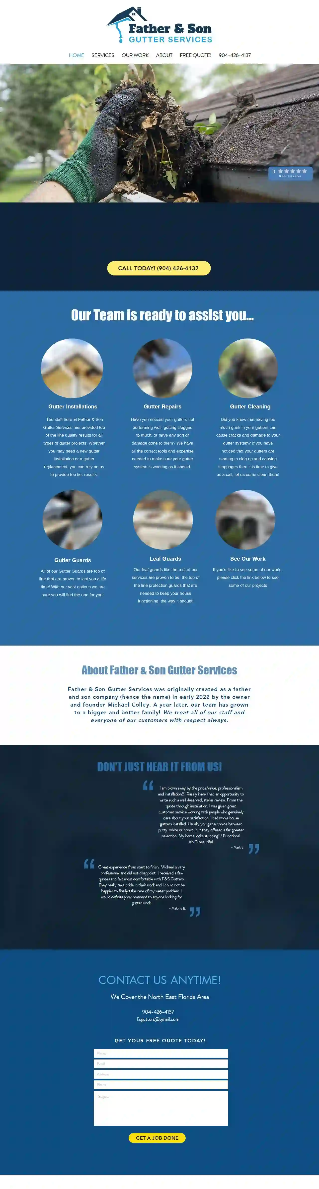 Father & Son Gutter Services