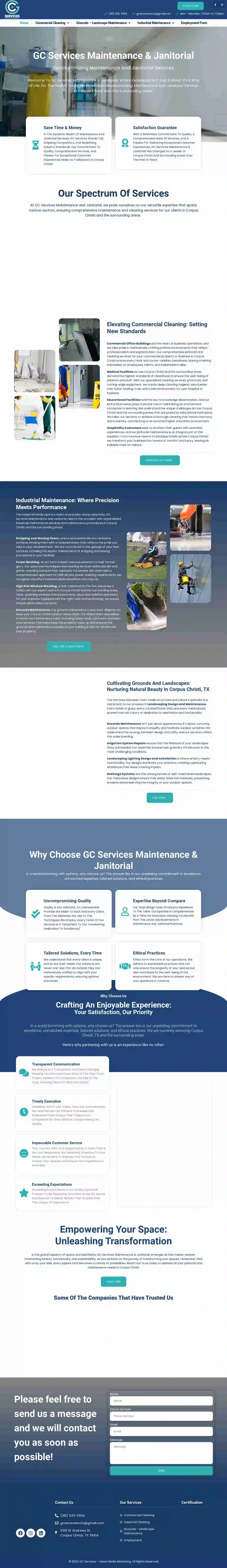 GC Services Maintenance and Janitorial