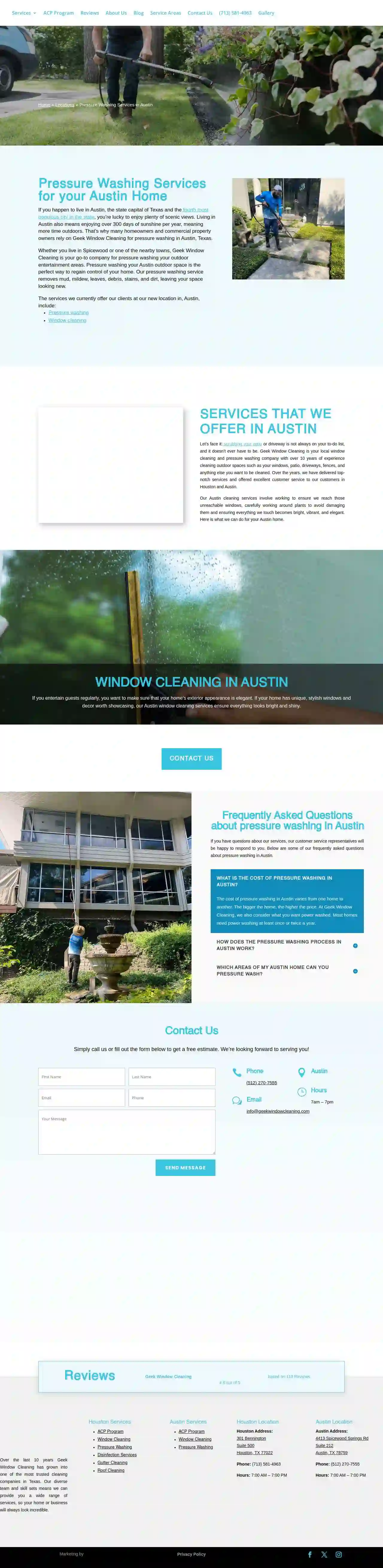 Geek Window Cleaning