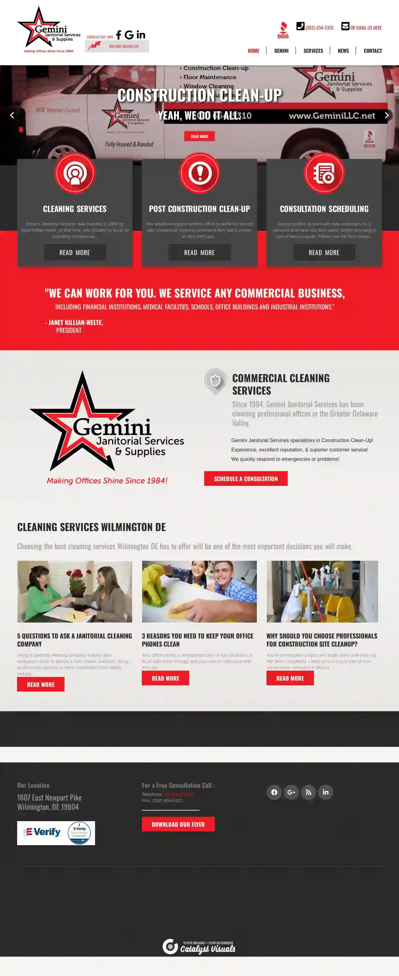 Gemini Janitorial Services & Supplies