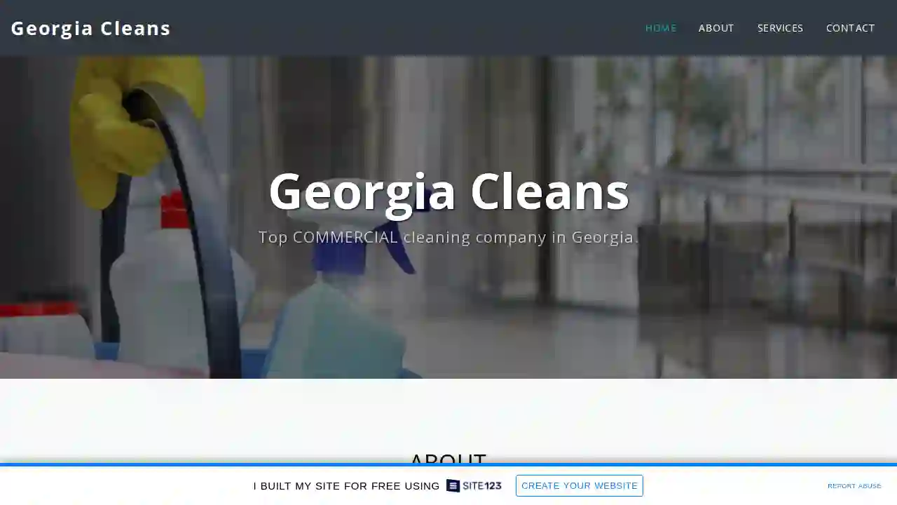 Georgia Cleans Commercial