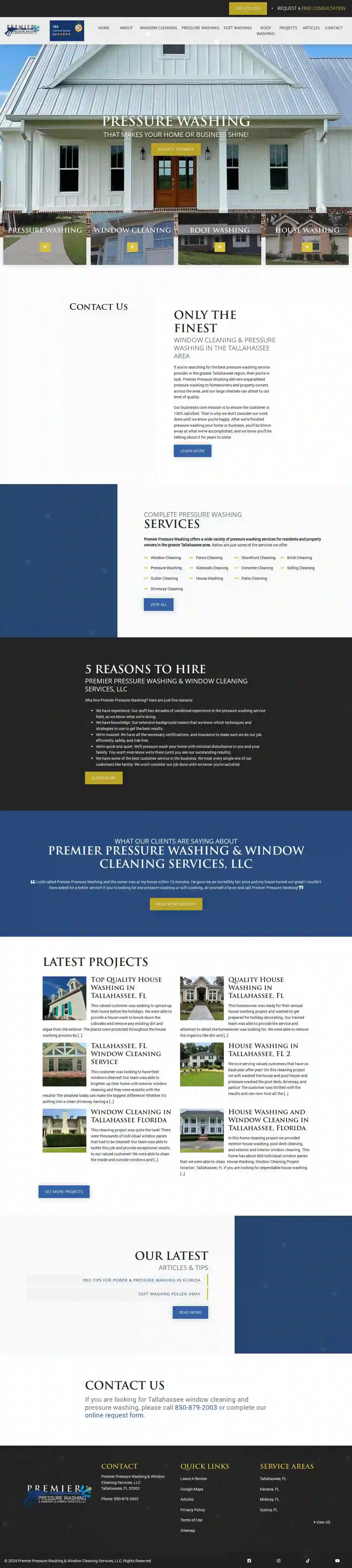 Premier Pressure Washing and Window Cleaning Services LLC