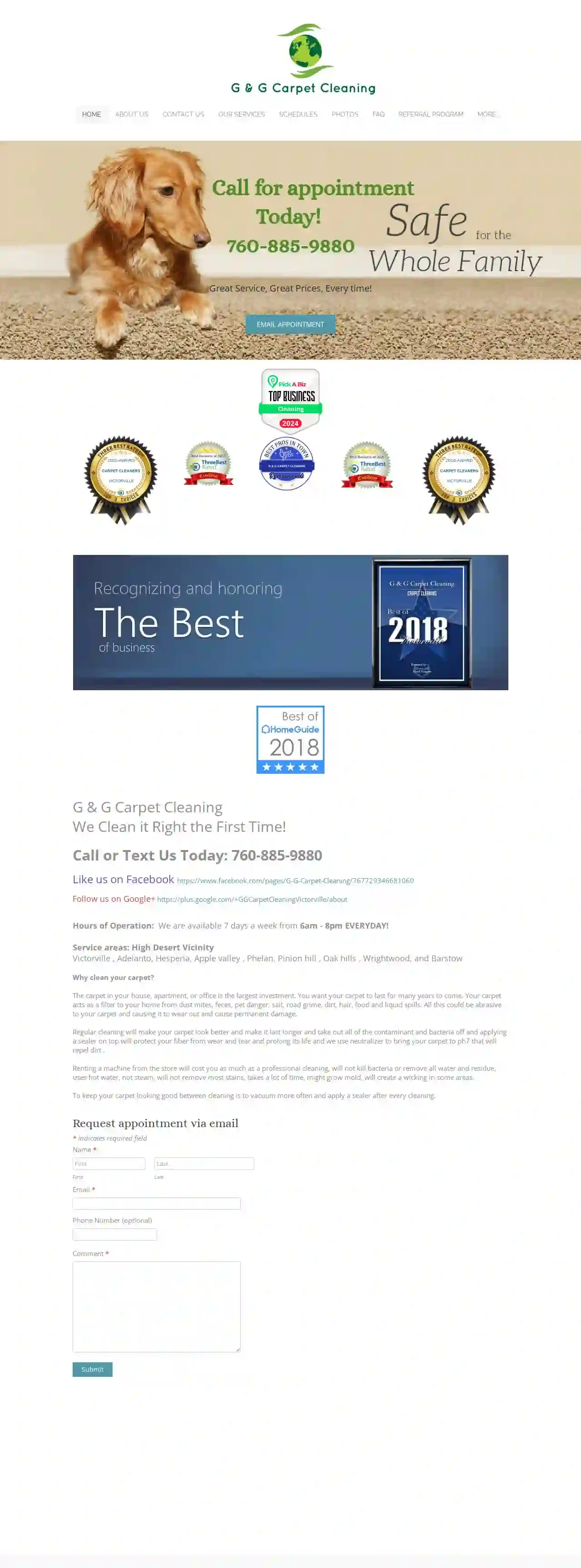 G & G Carpet Cleaning