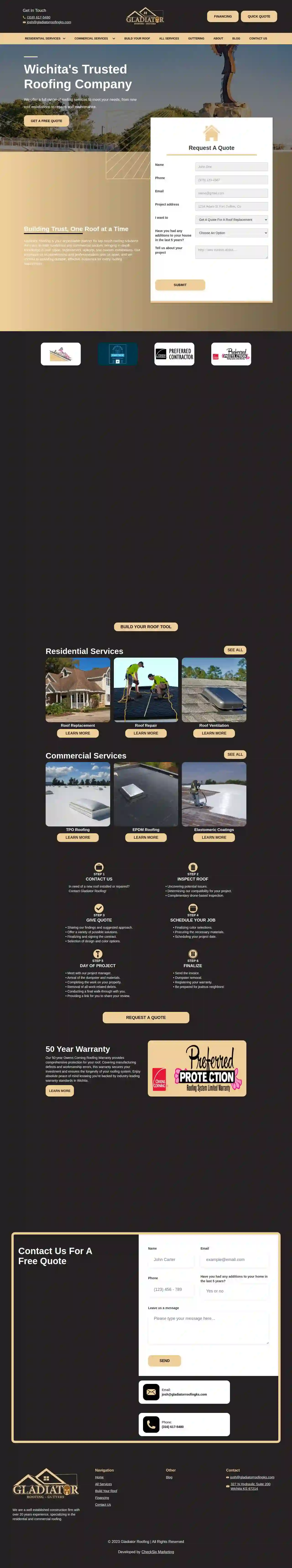 Gladiator Roofing and Guttering Inc.