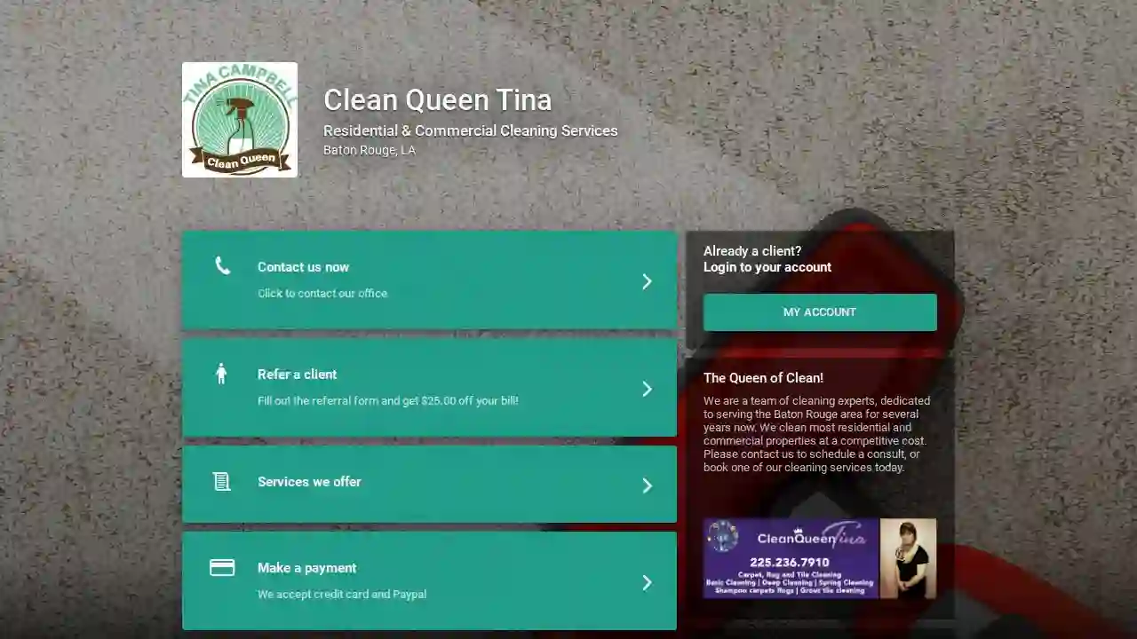 Clean Queen Tina