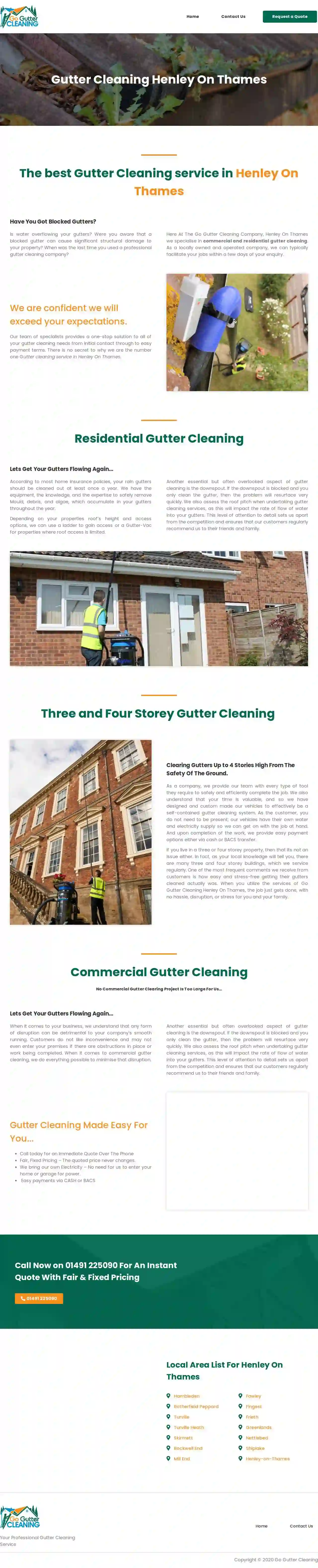 Gutter Cleaning Henley