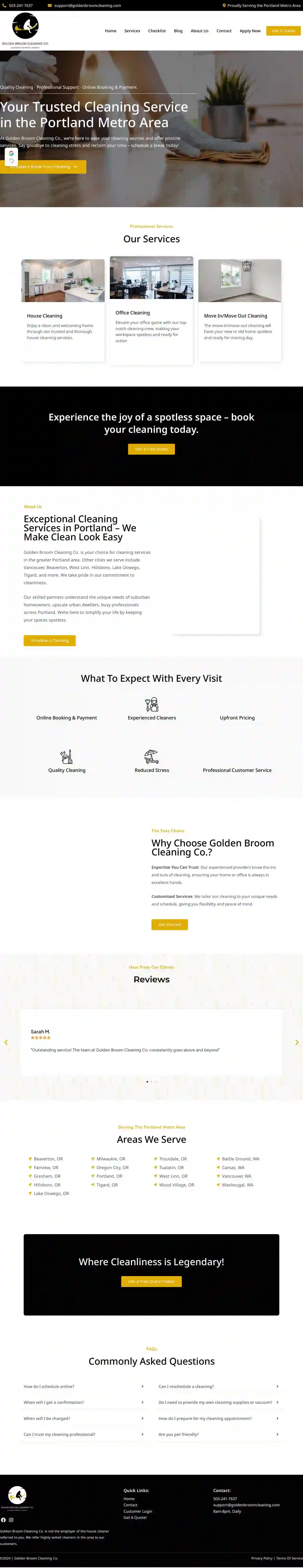 Golden Broom Cleaning Co,