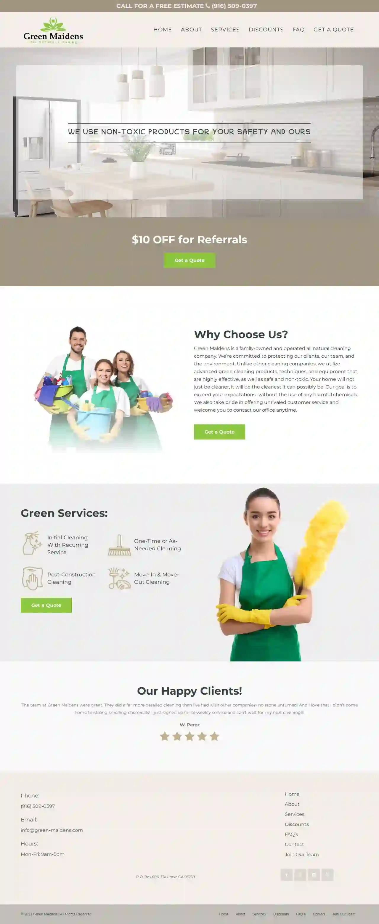 Green Maidens All Natural Cleaning