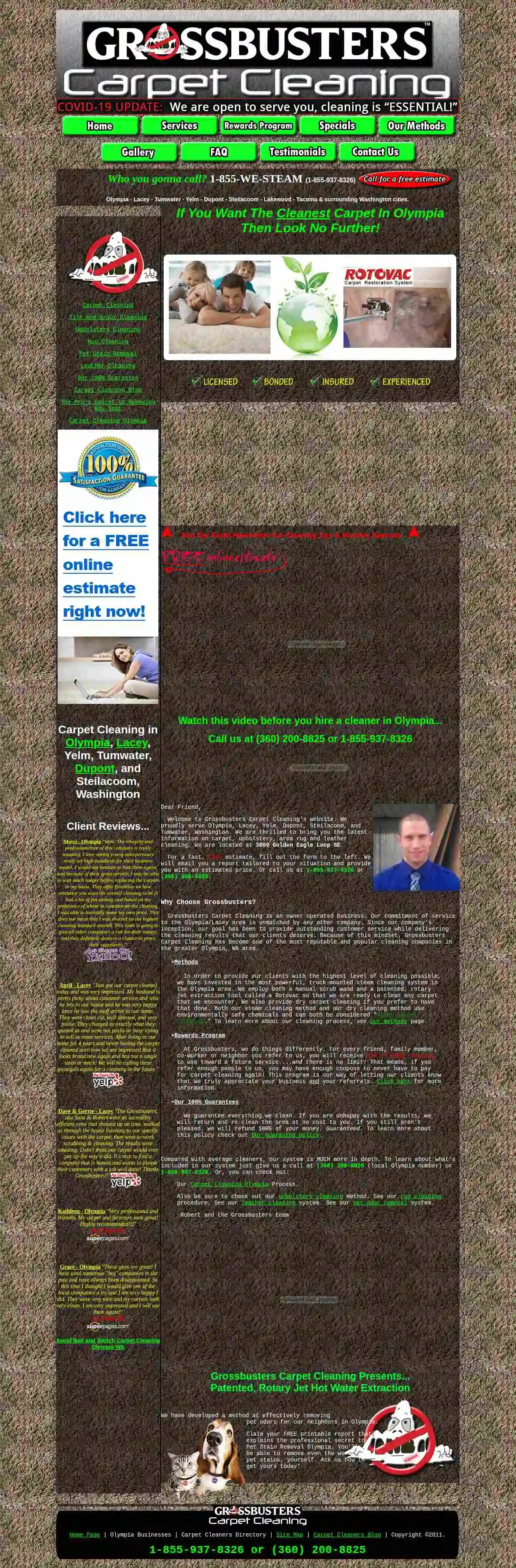 Grossbusters Carpet Cleaning