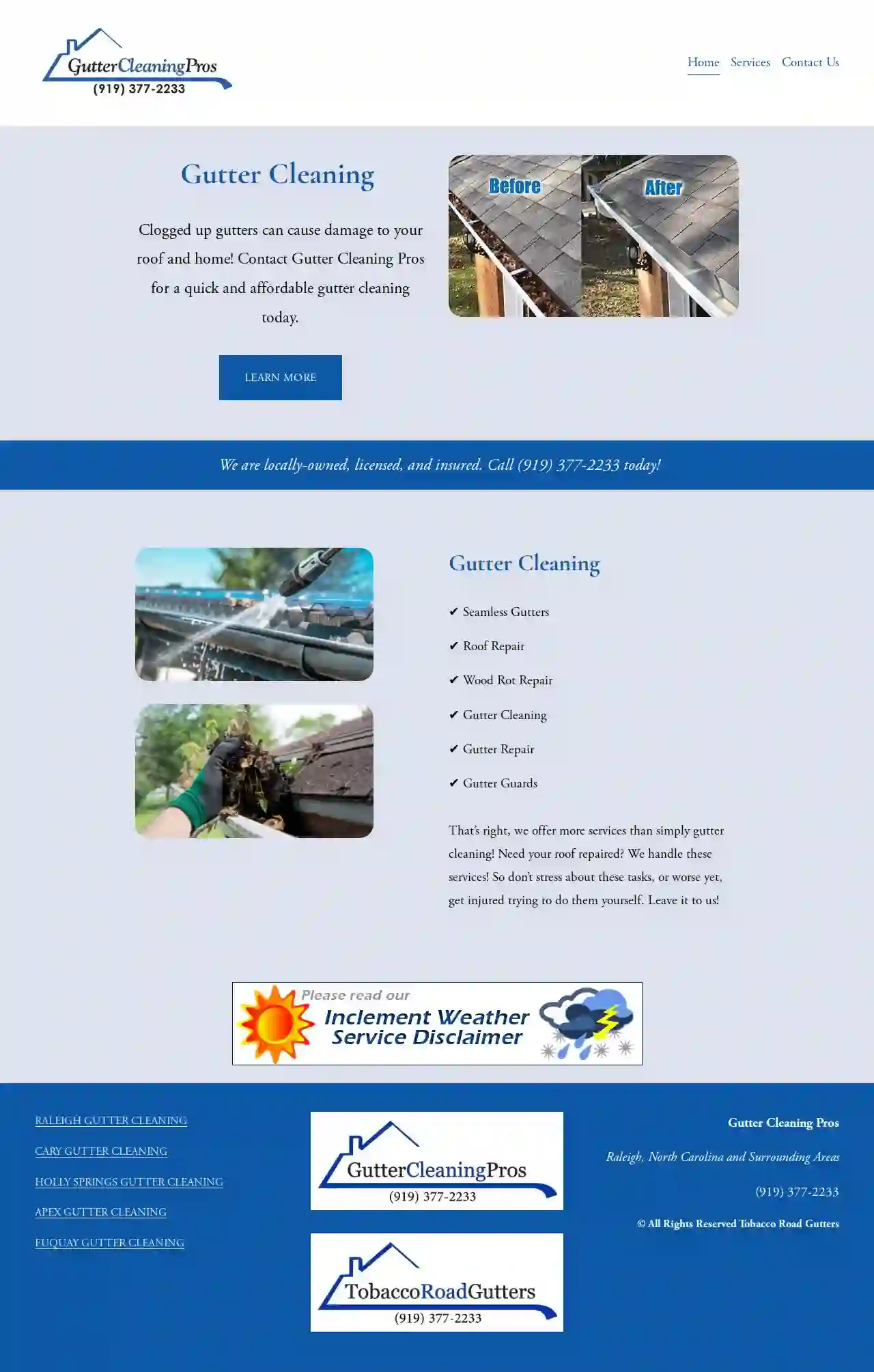 Tobacco Road Gutters LLC