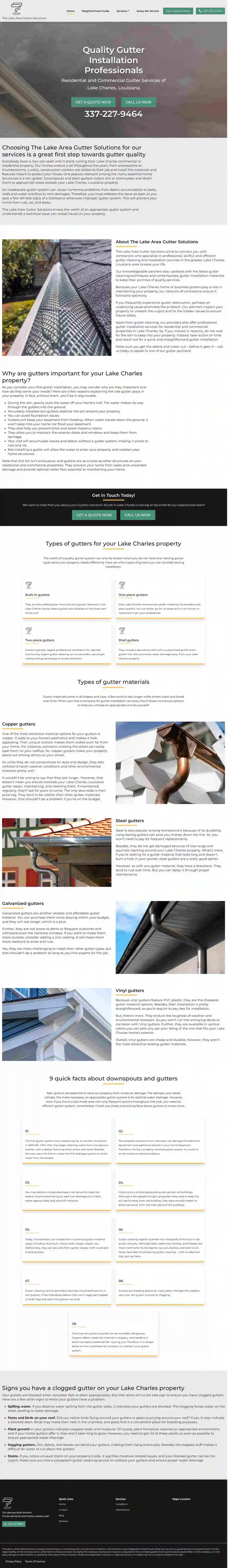 The Lake Area Gutter Solutions