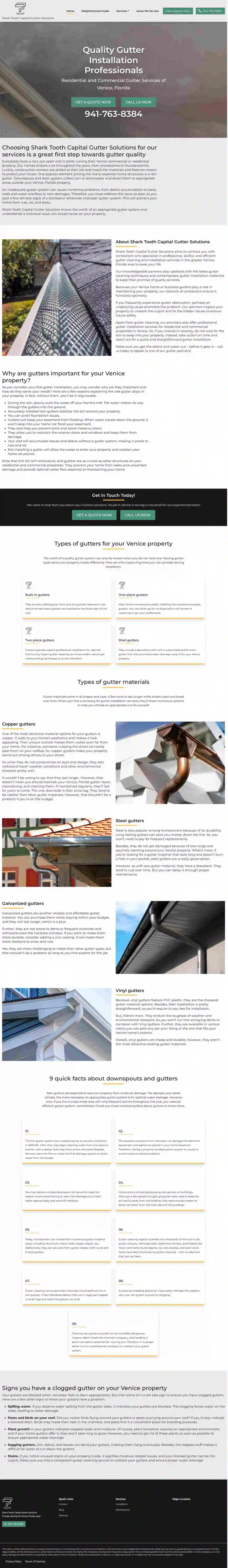 Shark Tooth Capital Gutter Solutions