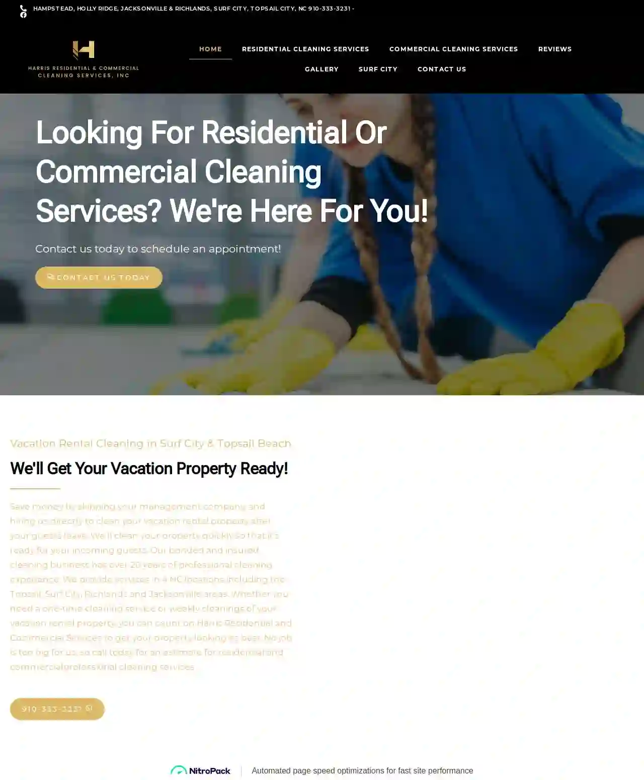 Harris Residential & Commercial Cleaning Services Inc