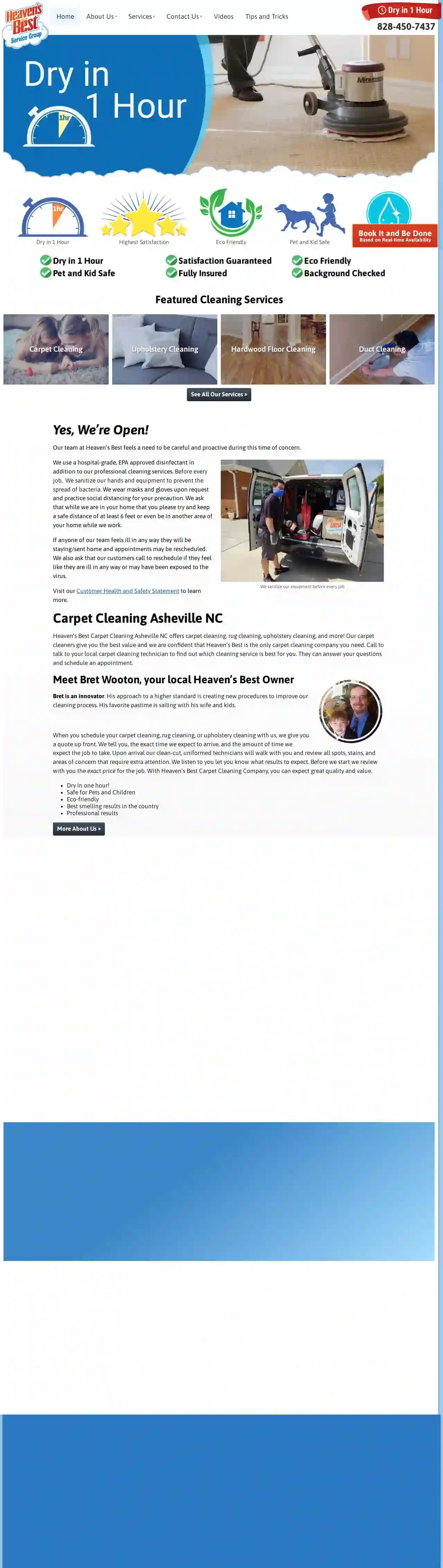 Heaven's Best Carpet Cleaning Asheville NC