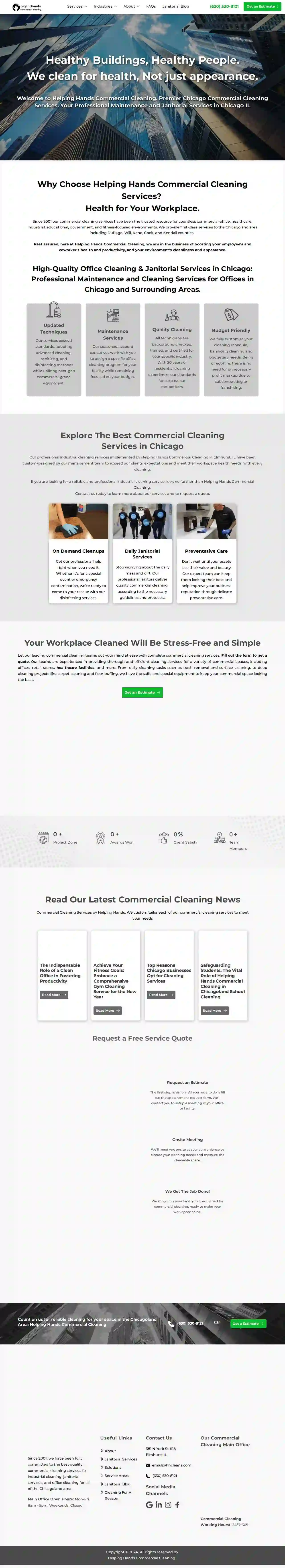 Helping Hands Commercial Cleaning