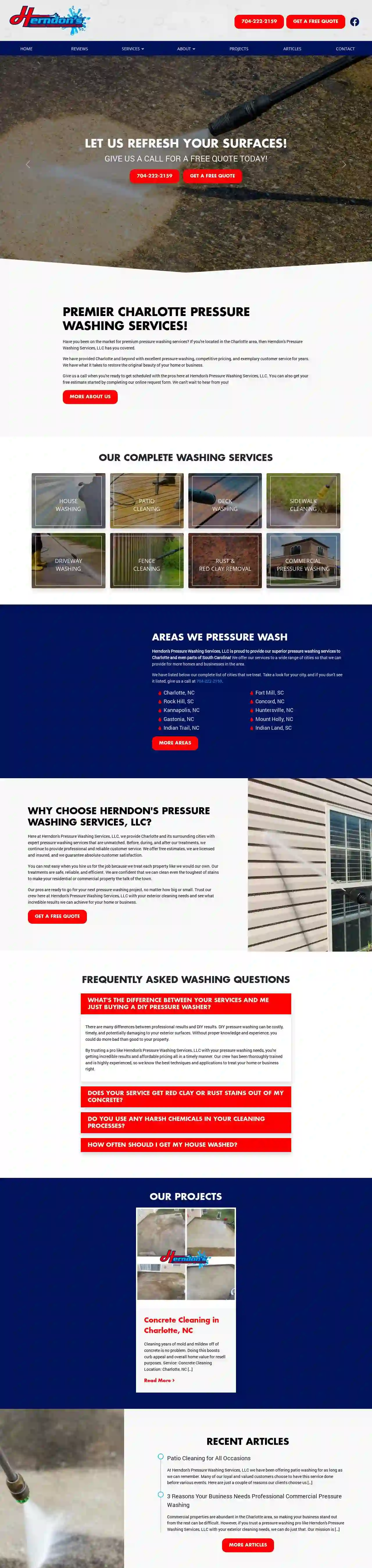 Herndon's Pressure Washing Services LLC