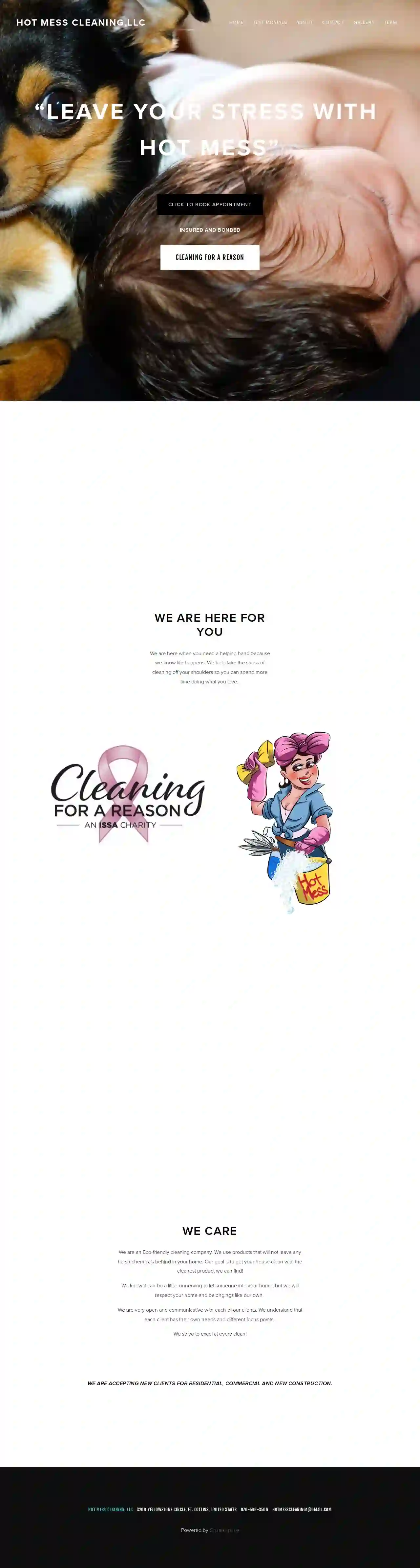 Hot Mess Cleaning, LLC