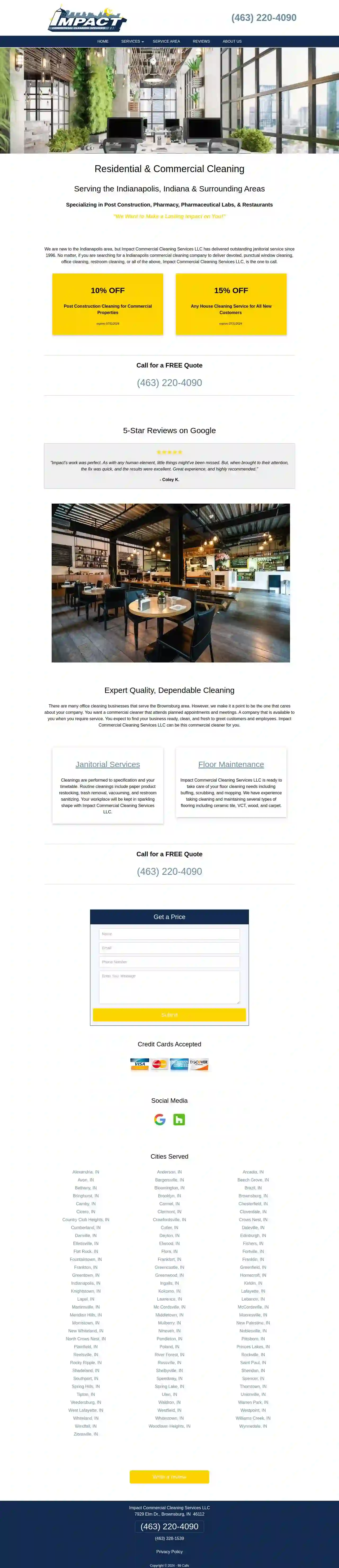 Impact Commercial Cleaning Services LLC