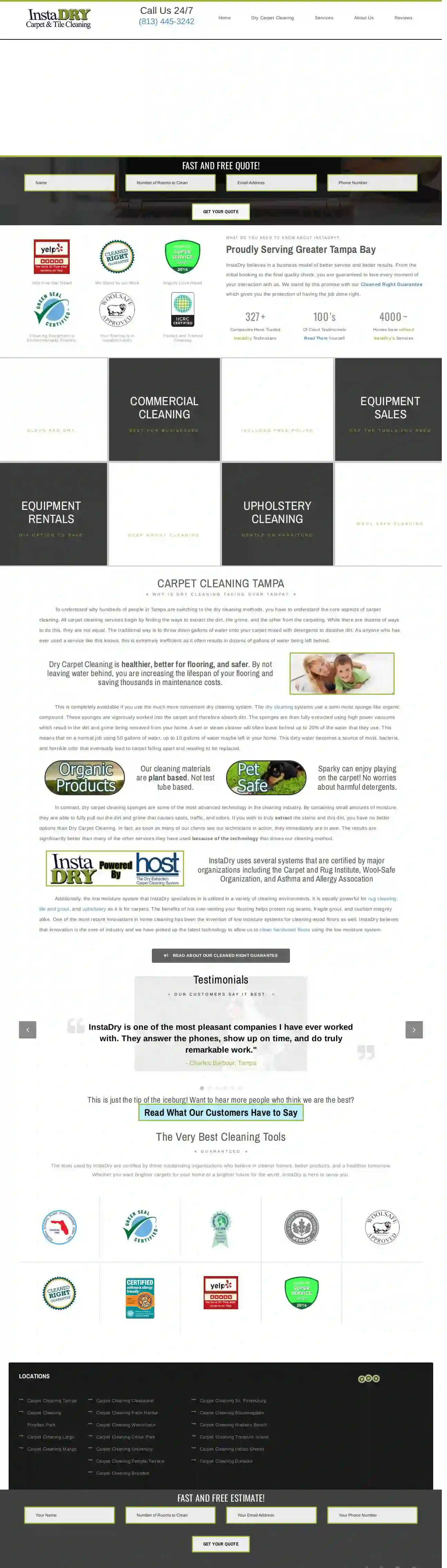 InstaDry Carpet and Tile Cleaning