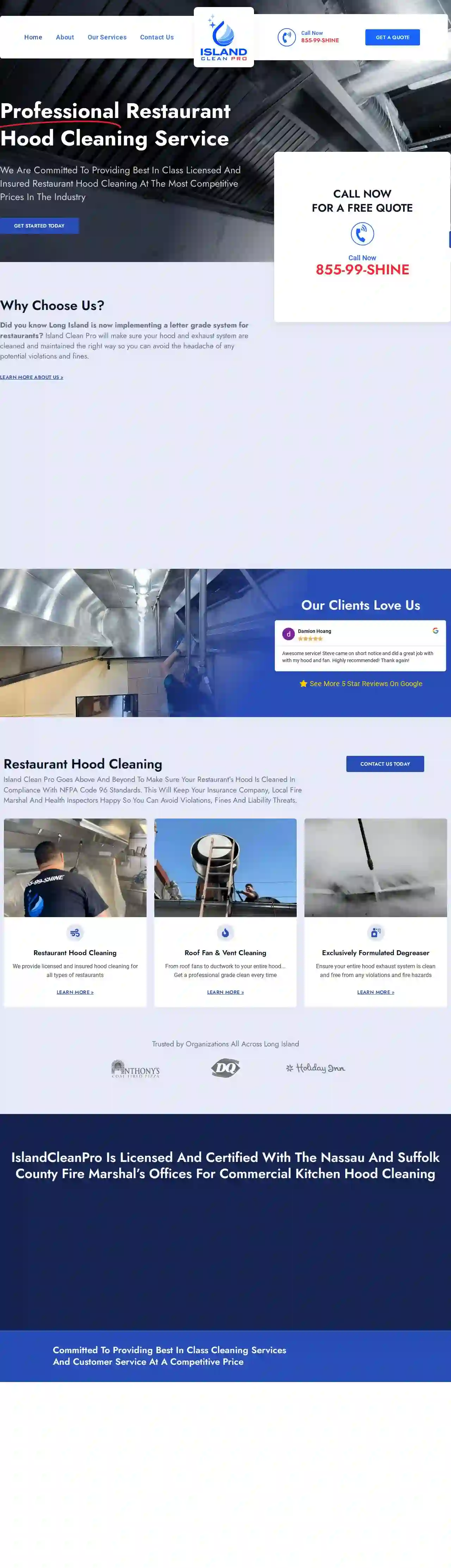 Island Clean Pro Hood Cleaning