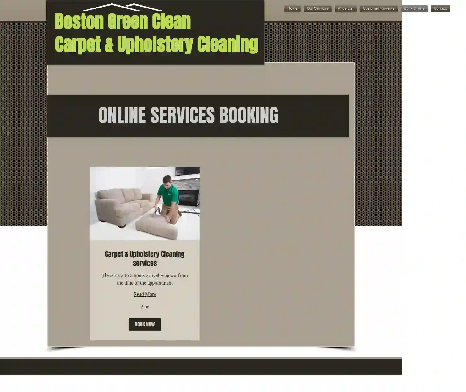 Cambridge Green Clean Carpet & Upholestry Steam Cleaning Service