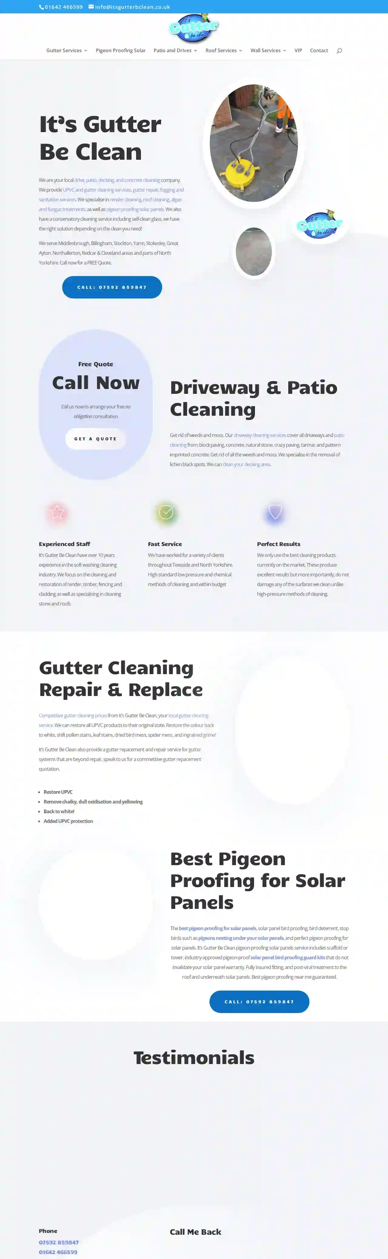 Its Gutter Be Clean - Gutter Cleaning and Driveway Cleaning Services Middlesbrough