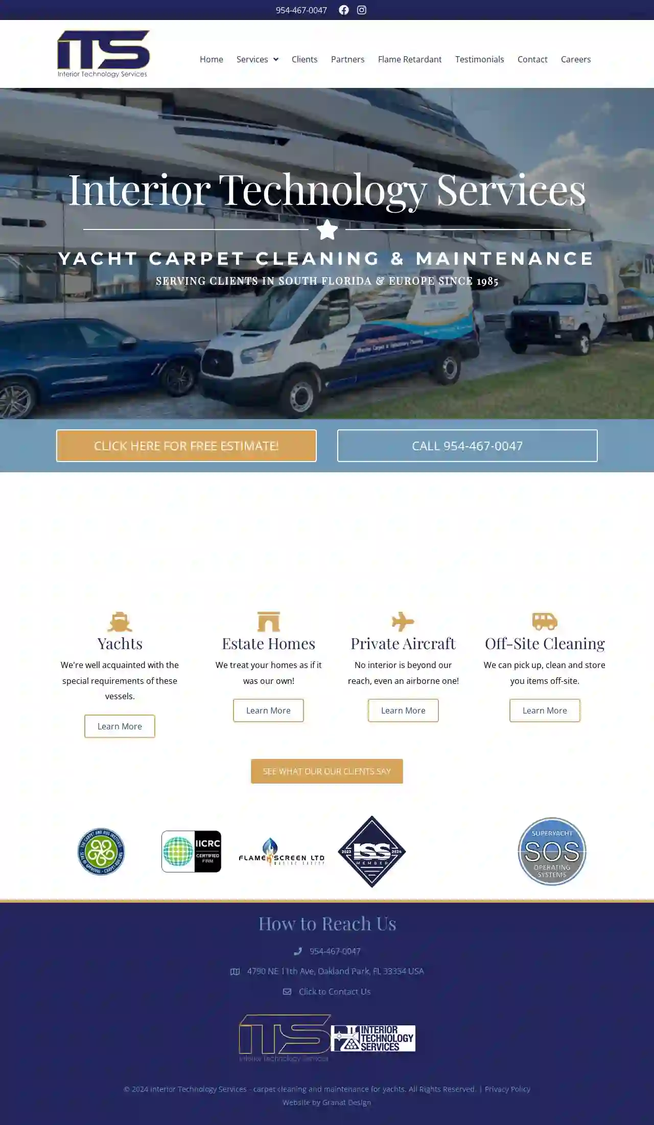 ITS Yacht Carpet Cleaning