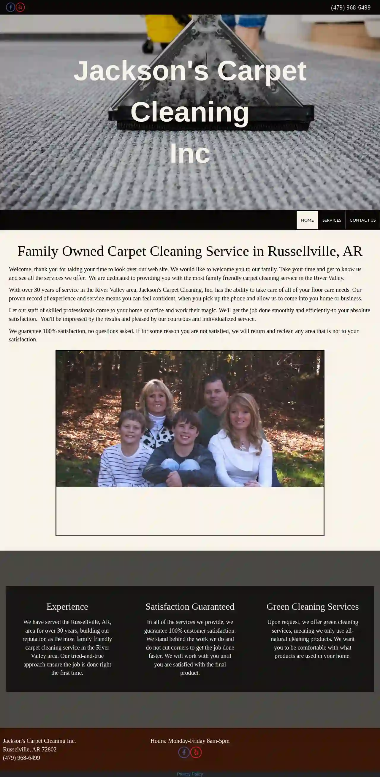 Jackson's Carpet Cleaning, Inc.