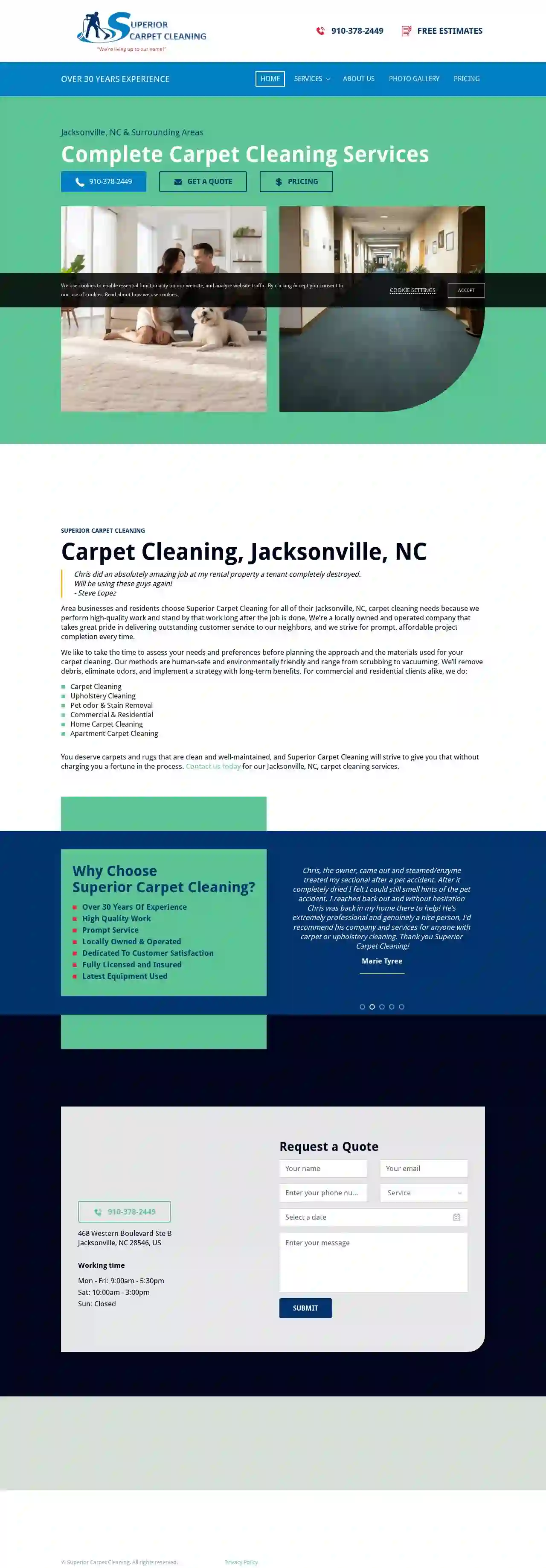 Superior Carpet Cleaning