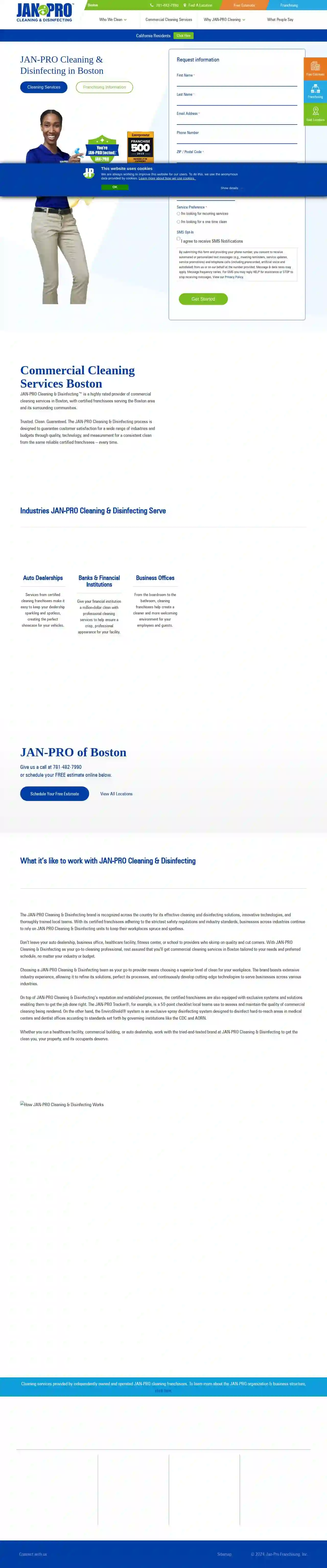 JAN-PRO Cleaning & Disinfecting in Boston